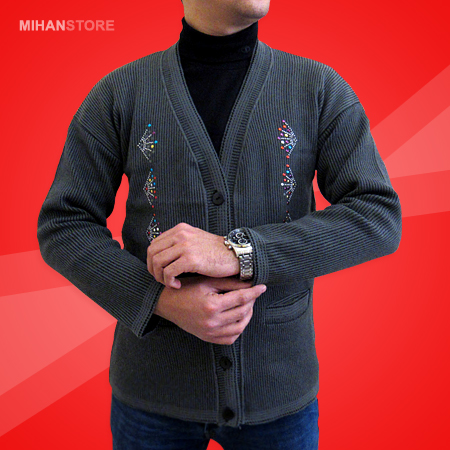 خرید پستی ژاکت استین بلند زمستانه مردانه ارزان قیمت